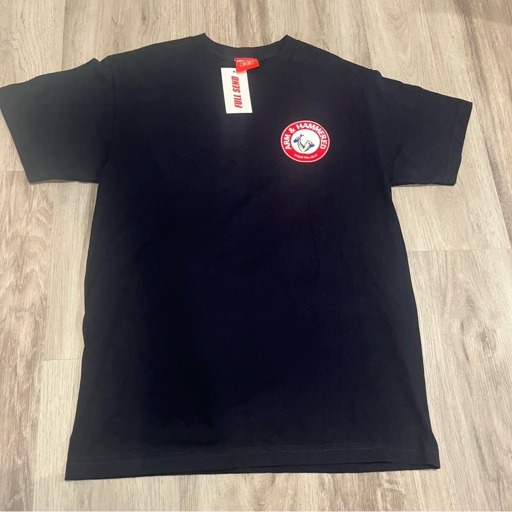 Nelk Boys Arm and Hammered Steve Will Do It Black T-Shirt BNWT
